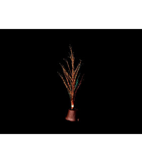 ARBOL-RAMA DE NAVIDAD CON FIBRA OPTICA MULTICOLOR 12V alto 100cm
