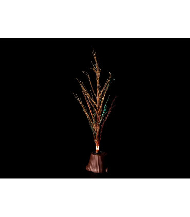 ARBOL-RAMA DE NAVIDAD CON FIBRA OPTICA MULTICOLOR 12V alto 150cm