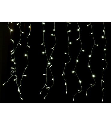 CORTINA LED CON EFECTOS 3000K 225LEDS 40W 2,0x0,9METROS IP44 conectables 5 uds posición fija: sí