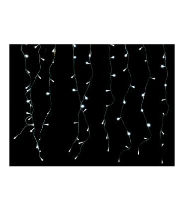 CORTINA LED CON EFECTOS 6500K PARA EXTERIOR 225LEDS 40W 2,0x0,9METROS IP44 conectables 5 uds posición fija: sí