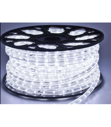 TUBO FLEX 50 mt.TRANSP+TRANSP "LED"- 2 VIAS CHASIN