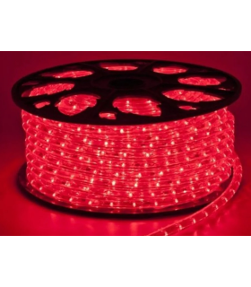 TUBO FLEX 50 mt.ROJO LED