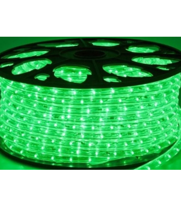 TUBO FLEX 50 mt.VERDE LED