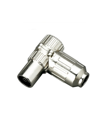 CONECTOR ACODADO BLINDADO METALICO HEMBRA