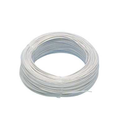CABLE SILICONA BLANCA 0,75