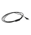 CABLE MAN.PLANA+INT+CLAV 2 mts. NEGRO