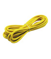 CABLE DECORATIVO TELA 2X0.75mm 5METROS AMARILLO