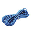 CABLE DECORATIVO TELA 2X0.75mm 5METROS AZUL
