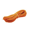CABLE DECORATIVO TELA 2X0.75mm 5METROS NARANJA