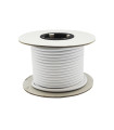 CABLE DECORATIVO TELA 2X0.75mm 25METROS BLANCO