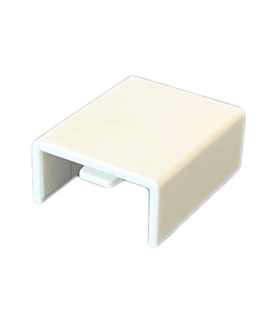 ACCESORIO RECTO PARA CANALETA AUTOADHESIVA 10X20mm