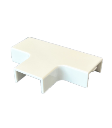 ACCESORIO EN T PARA CANALETA AUTOADHESIVA 10X20mm