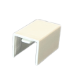 ACCESORIO RECTO PARA CANALETA AUTOADHESIVA 16X16mm