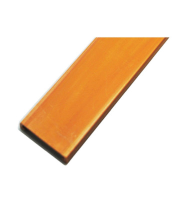 CANALETA AUTOADHESIVA 18X18 mm ( 2 METROS ) MARRON CLARO