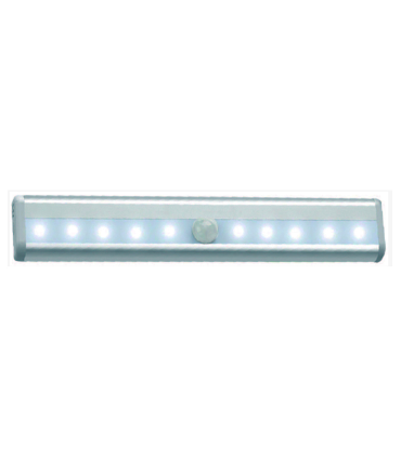 PILOTO LUZ NOCTURNA LED CON SENSOR CREPUSCULAR Y DE MOVIMIENTO 2W 6500K BATERIAS 4XAAA ( NO INCLUIDAS)