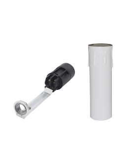 PORT.VELA COMPLETO LAGRIMA DE 10cm BL.