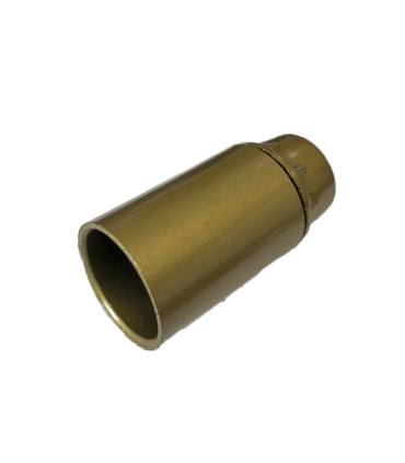 PORTALAMPARAS R/MIGNON BAQU.DORADO