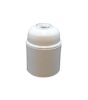 PORTALAMPARAS REFORZADO E-27 BLANCO