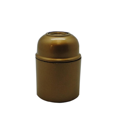 PORTALAMPARAS REFORZADO E-27 DORADO
