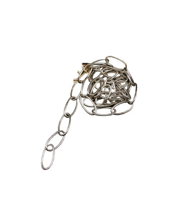 CADENA NIQUELADA POR METROS 2,5mm