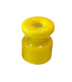 AISLANTE PORCELANA AMARILLO PARA CABLE 24x19mm
