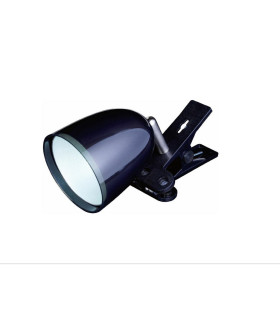 FLEXO LED PINZA MINI 3W 6400K 100º 230V NEGRO