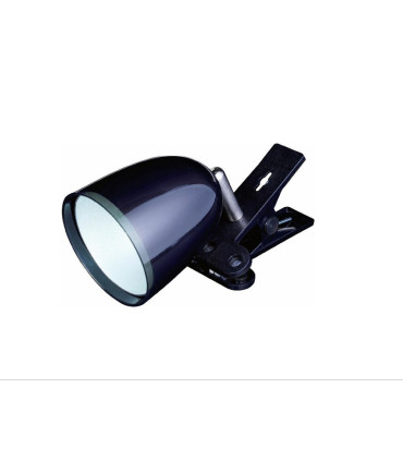 FLEXO LED PINZA MINI 3W 6400K 100º 230V NEGRO