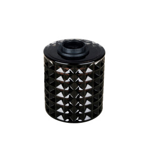 LAMPARA DE MESA CRISTAL CROMADO  E27