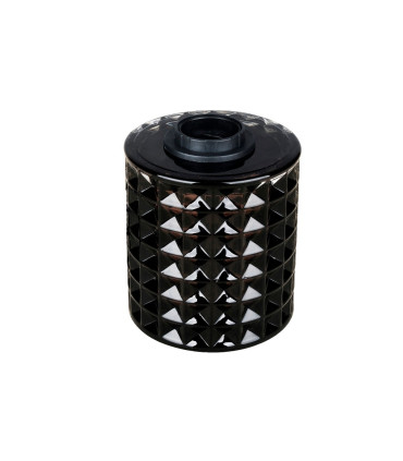 LAMPARA DE MESA CRISTAL CROMADO  E27