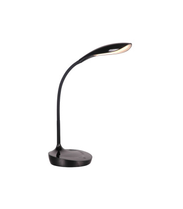LAMPARA LED DISEÑO USB INTENSIDAD REGULABLE 4,5W 6400K 100º 230V NEGRO