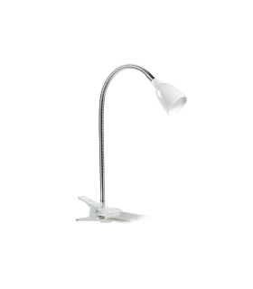 FLEXO LED PINZA 3W 6400K 100º 230V BLANCO