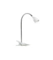 FLEXO LED PINZA 3W 6400K 100º 230V BLANCO