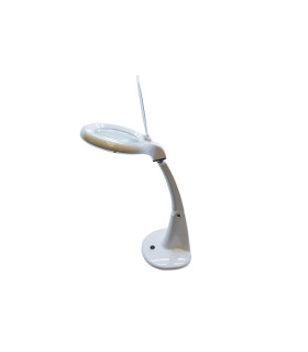 FLEXO LED LUPA AUMENTO 3X/12X 4W 6500K 100º 230V BLANCO