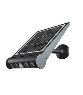 PROYECTOR PORTATIL SOLAR 8W 3000K CON SENSOR CREPUSCULAR Y DE MOVIMIENTO LED 950Lm 3METROS DE CABLE