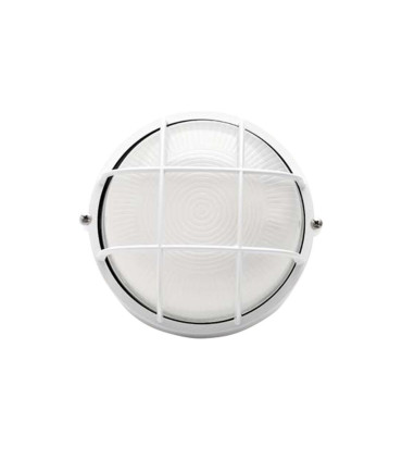 APLIQUE ALUMINIO REDONDO 100W. BLA