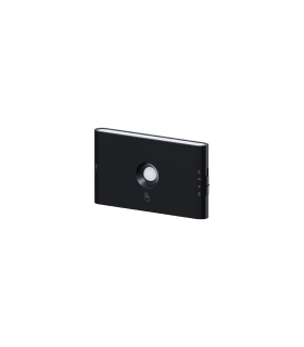 APLIQUE PARED PORTATIL RECARGABLE DOBLE LUZ 1W  CAMBIO DE TONO Y REGULABLE CON SENSOR NEGRO