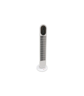 VENTILADOR TORRE OSCILANTE 45W 3 VELOCIDADES CON CONTROL REMOTO