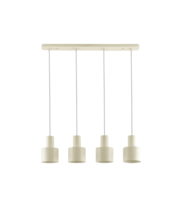 LAMPARA DE TECHO  SERIE SERANTES 4XE27 BEIGE