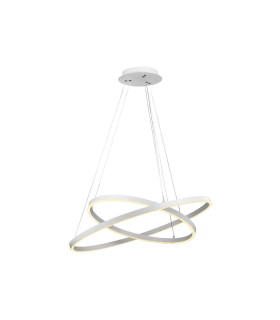 LAMPARA LED COLGANTE 74W 3000K 120º 230V BLANCO