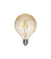 LAMPARA DECORATIVA FILAMENTO LED GLOBO AMBAR E27 6W 2700K 360º 230V