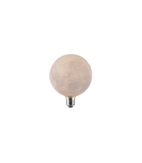 LAMPARA LED 3D LUNA Ø125mm 3.5W E27 3000K