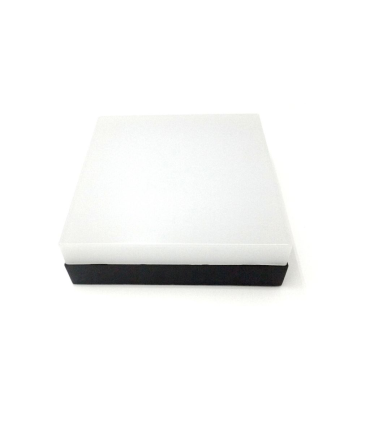 DOWNLIGHT LED SUPERFICIE CUADRADO 18W 6500K 120º 230V NEGRO