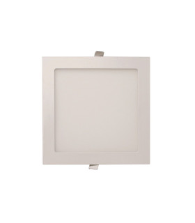 DOWNLIGHT LED EMPOTRABLE EXTRAPLANO CUADRADO CORTE 200MM 18W 4000K 100º 230V