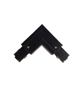 ACCESORIO CARRIL LED 4 VIAS (HASTA 3 ENCENDIDOS) CONECTOR L IZQUIERDA NEGRO