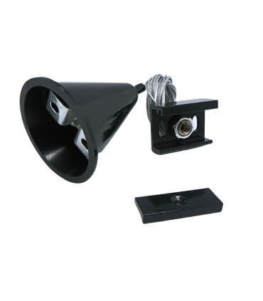 KIT DE SUSPENSION PARA CARRIL TRIFASICO NEGRO