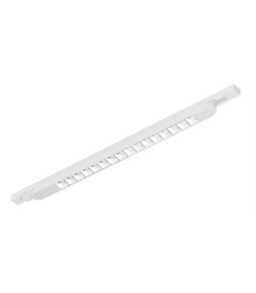 LUMINARIA LINEAL LED CARRIL 4 VIAS 55W LED SAMSUNG 928MM 55W 4000K 25x90º 230V BLANCO