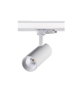 FOCO CARRIL LED 4 VIAS (HASTA 3 ENCENDIDOS) 30W CAMBIO DE TONO  38º 230V BLANCO