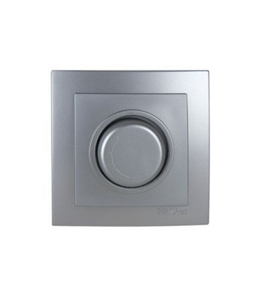 REGULADOR LUMINOSO PLATA EMPOTRAR SERIE 8000