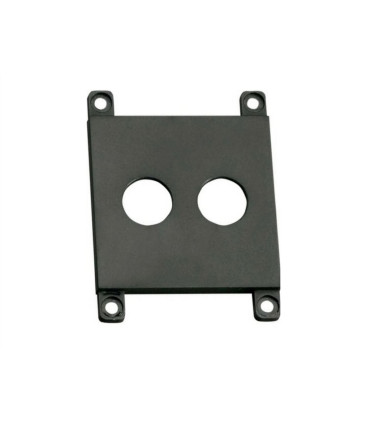 TAPA DECORATIVA NEGRA PARA MECANISMO T.V.