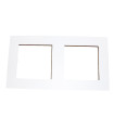 MARCO DOBLE BLANCO